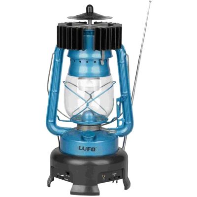 Feuerhand Lufo Hurricane Laterne Mit Radio, Laterne, blau Feuerhand Lufo Hurricane Laterne Mit Radio, Laterne, blau