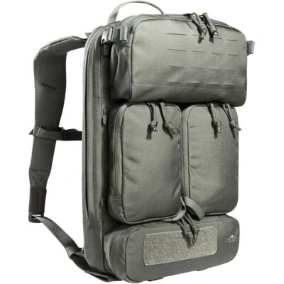 Tasmanian Tiger Modular Gunners Pack IRR, Rucksack, Grau/Grün Tasmanian Tiger Modular Gunners Pack IRR, Rucksack, Grau/Grün