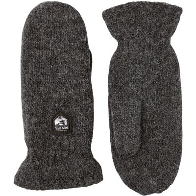 Hestra Basic Wool, Fäustlinge, dunkelgrau Hestra Basic Wool, Fäustlinge, dunkelgrau