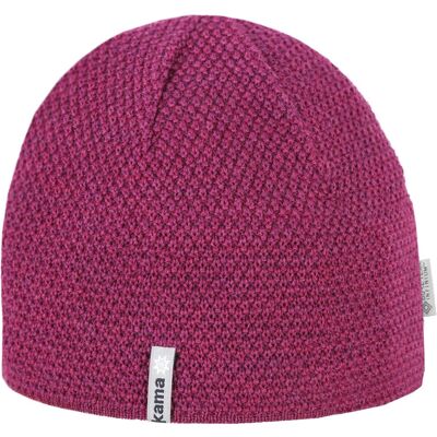 Kama Strickmütze mit Gore Windstopper, lila Kama Strickmütze mit Gore Windstopper, lila