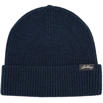 Lundhags Core Ribbed Beanie, Mütze, blau Lundhags Core Ribbed Beanie, Mütze, blau