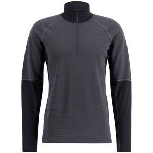 Lundhags - Prime Merino Half Zip - XXL - Anthrazit/Schwarz Lundhags - Prime Merino Half Zip - XXL - Anthrazit/Schwarz