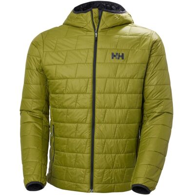 Helly Hansen Lifaloft Hooded, Faser-Daunenjacke, Herren, Grün Helly Hansen Lifaloft Hooded, Faser-Daunenjacke, Herren, Grün