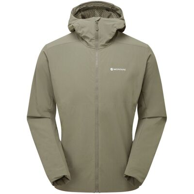 Montane Khamsin Hoodie, Softshelljacke, Herren, grün Montane Khamsin Hoodie, Softshelljacke, Herren, grün