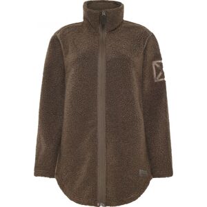 Didriksons Umi, Fleecemantel, Damen, dark mocha Didriksons Umi, Fleecemantel, Damen, dark mocha