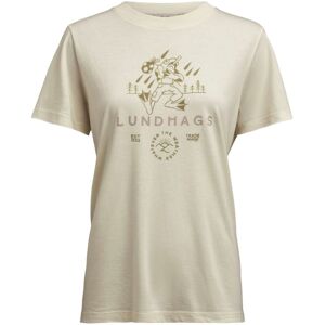 Lundhags Järpen Printed T-shirt, T-Shirt, Damen, Weiß Lundhags Järpen Printed T-shirt, T-Shirt, Damen, Weiß