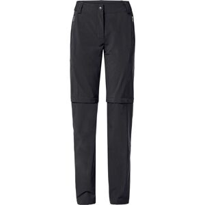 Vaude Women's Farley Stretch ZO T-Zip Pants II, Wanderhosen, Damen, schwarz Vaude Women's Farley Stretch ZO T-Zip Pants II, Wanderhosen, Damen, schwarz
