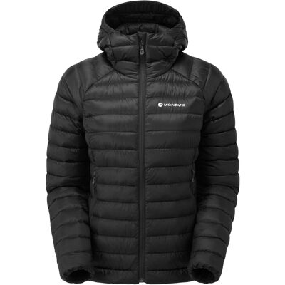 Montane F Anti-Freeze Hoodie, Daunenjacke, Damen, schwarz Montane F Anti-Freeze Hoodie, Daunenjacke, Damen, schwarz