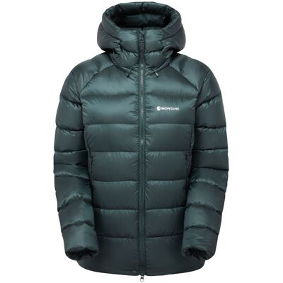 Montane F Anti-Freeze Xt Hoodie, Daunenjacke, Damen, dunkelgrün Montane F Anti-Freeze Xt Hoodie, Daunenjacke, Damen, dunkelgrün