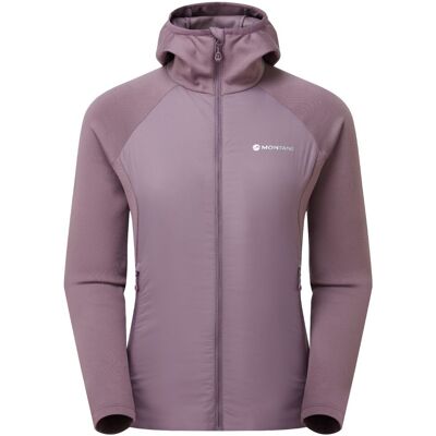 Montane F Sirocco Lite Hoodie, Zwischenschicht, Damen, lila Montane F Sirocco Lite Hoodie, Zwischenschicht, Damen, lila