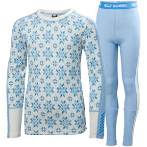Helly Hansen Graphic Lifa Merino, Set, Junior, hellblau Helly Hansen Graphic Lifa Merino, Set, Junior, hellblau