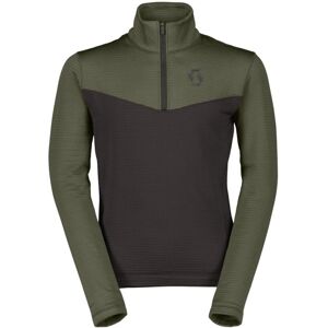 Scott Defined Light, Fleecepullover, Junior, dunkelgrün/schwarz Scott Defined Light, Fleecepullover, Junior, dunkelgrün/schwarz