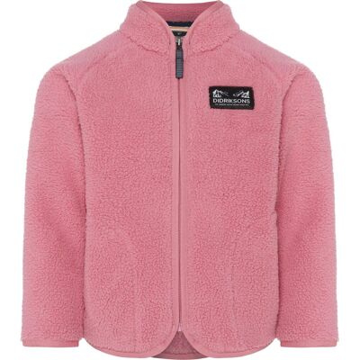 Didriksons Gibbs, Fleecejacke, Junior, rosa Didriksons Gibbs, Fleecejacke, Junior, rosa