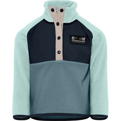 Didriksons Monte, Fleecepullover, Junior, blau Didriksons Monte, Fleecepullover, Junior, blau