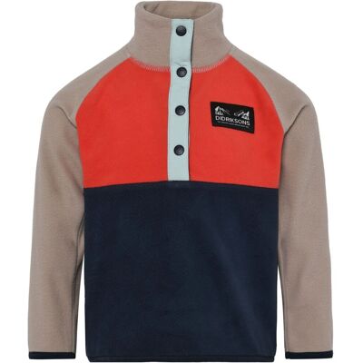 Didriksons Monte, Fleecepullover, Junior, orange Didriksons Monte, Fleecepullover, Junior, orange