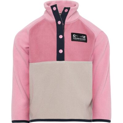 Didriksons Monte, Fleecepullover, Junior, rosa Didriksons Monte, Fleecepullover, Junior, rosa