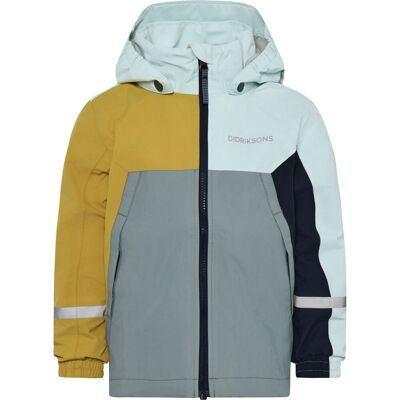 Didriksons Pilvi, Regenjacke, Junior, gelb/blau Didriksons Pilvi, Regenjacke, Junior, gelb/blau
