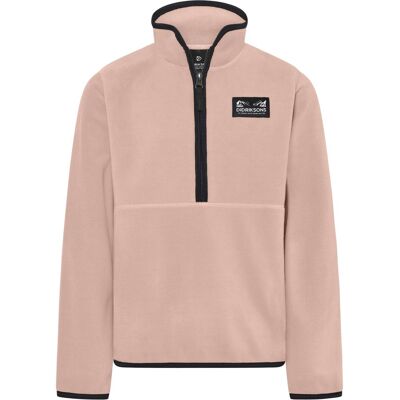 Didriksons Rubi, Fleecepullover, Junior, rosa Didriksons Rubi, Fleecepullover, Junior, rosa