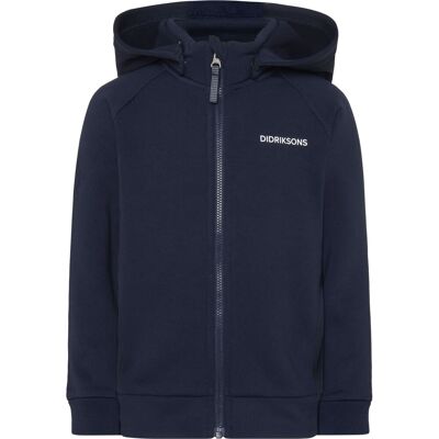 Didriksons Siljan, Hoodie, Junior, navy Didriksons Siljan, Hoodie, Junior, navy