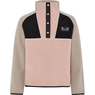 Didriksons Yokto, Fleecepullover, Junior, rosa Didriksons Yokto, Fleecepullover, Junior, rosa