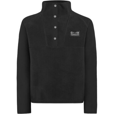 Didriksons Yokto, Fleecepullover, Junior, schwarz Didriksons Yokto, Fleecepullover, Junior, schwarz