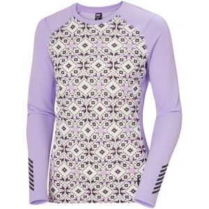 Helly Hansen Lifa Active Graphic Crew, Damen, lila