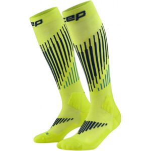CEP Ski Touring Merino Socks Tall 3.0, Skisocken, Damen, gelb CEP Ski Touring Merino Socks Tall 3.0, Skisocken, Damen, gelb