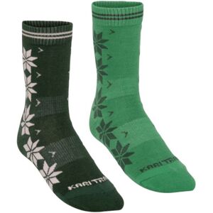 Kari Traa Vinst, Socken, 2er-Pack, Damen, grün Kari Traa Vinst, Socken, 2er-Pack, Damen, grün