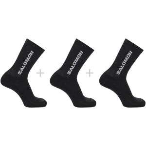 Salomon Everyday Crew, Socken, 3-pack, schwarz Salomon Everyday Crew, Socken, 3-pack, schwarz