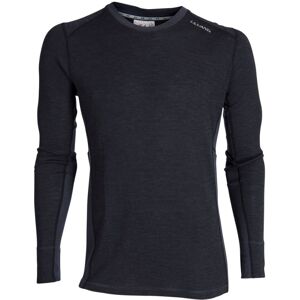 Ulvang Rav 100% Round Neck, Herren, schwarz