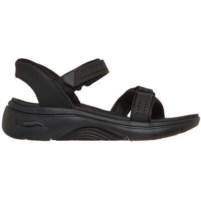 Skechers Go Walk Arch Fit 2.0 Sandale - Candace, Freizeitschuhe, Damen, schwarz Skechers Go Walk Arch Fit 2.0 Sandale - Candace, Freizeitschuhe, Damen, schwarz