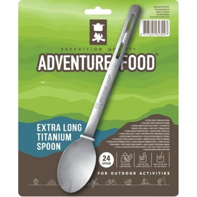 Adventure Food Titanlöffel - Lang, Leicht, Robust - Löffel Adventure Food Titanlöffel - Lang, Leicht, Robust - Löffel