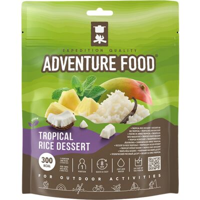 Adventure Food Tropical Rice Dessert, gefriergetrocknete Nahrung Adventure Food Tropical Rice Dessert, gefriergetrocknete Nahrung