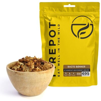 Firepot Gebackene Bohnen, gefriergetrocknete Nahrung, XL Firepot Gebackene Bohnen, gefriergetrocknete Nahrung, XL