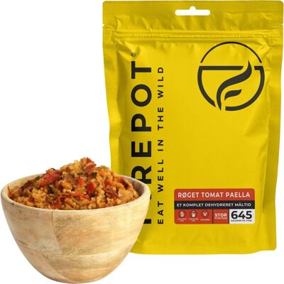Firepot Geräucherte Tomaten-Paella, gefriergetrocknete Nahrung, XL Firepot Geräucherte Tomaten-Paella, gefriergetrocknete Nahrung, XL
