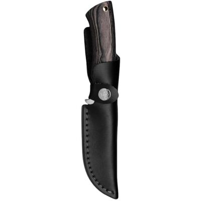 Øyo Oyo Tuv Messer mit Lederscheide, Outdoormesser, grau Øyo Oyo Tuv Messer mit Lederscheide, Outdoormesser, grau