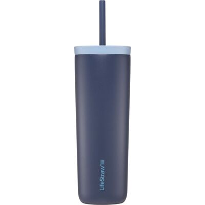 LifeStraw Go Series Tumbler, 500ml, Thermobecher, dunkelblau LifeStraw Go Series Tumbler, 500ml, Thermobecher, dunkelblau