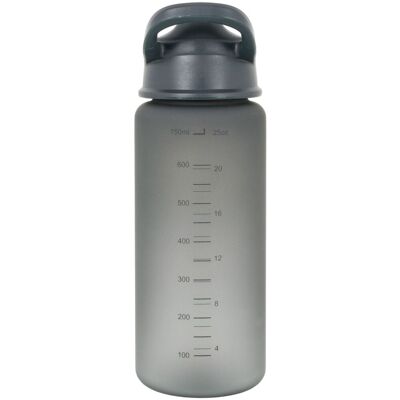 Lifeventure Flip-Top Wasserflasche, grau Lifeventure Flip-Top Wasserflasche, grau