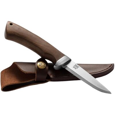 Øyo Oyo Dovre Messer mit Lederscheide, Wander-Messer, braun Øyo Oyo Dovre Messer mit Lederscheide, Wander-Messer, braun