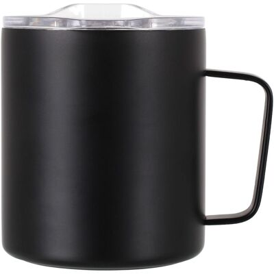 Lifeventure Isolierter Mountain Becher, Unisex, Schwarz Lifeventure Isolierter Mountain Becher, Unisex, Schwarz