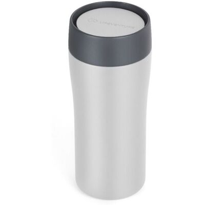 Lifeventure One Touch Thermal Mug, Thermobecher, 350 ml, hellgrau Lifeventure One Touch Thermal Mug, Thermobecher, 350 ml, hellgrau
