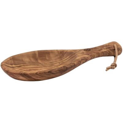 Petromax Flat Bowl 25 cm Olive Wood, Löffel Petromax Flat Bowl 25 cm Olive Wood, Löffel