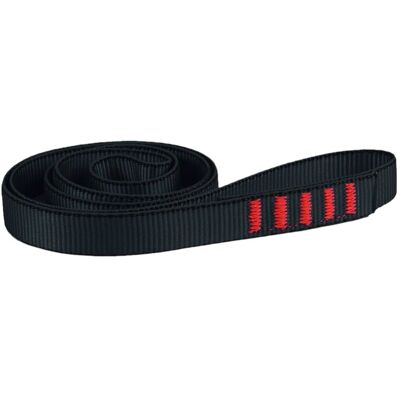 Edelweiss Sling Flat 18MM X5, Kletterschlinge, schwarz Edelweiss Sling Flat 18MM X5, Kletterschlinge, schwarz