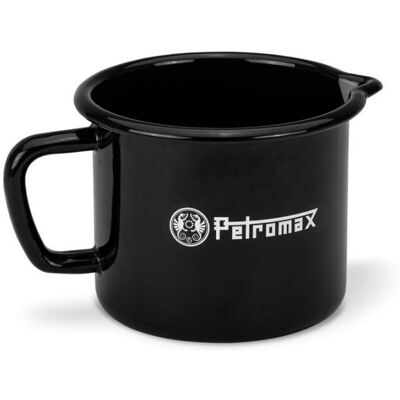 Petromax Emaille-Milchtopf 1 Liter, Kanne, schwarz Petromax Emaille-Milchtopf 1 Liter, Kanne, schwarz