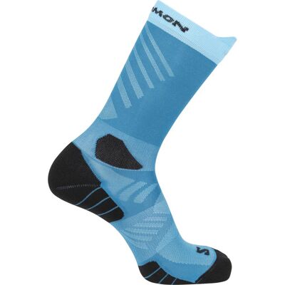 Salomon Aero Crew, Laufsocken, blau Salomon Aero Crew, Laufsocken, blau