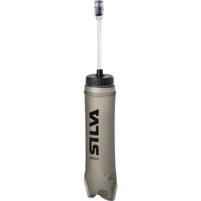 Silva Soft Flasche mit Strohhalm, 500 ml, Unisex, Schwarz Silva Soft Flasche mit Strohhalm, 500 ml, Unisex, Schwarz