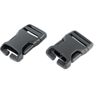 Tatonka SR-Schnalle 20mm QA, Schnalle, schwarz, 1 Paar Tatonka SR-Schnalle 20mm QA, Schnalle, schwarz, 1 Paar