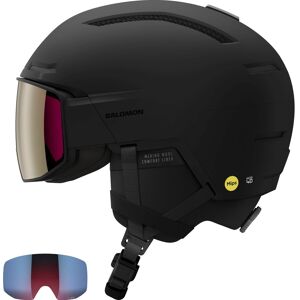 Salomon Driver Prime Sigma Plus MIPS, Skihelm mit Visier, schwarz Salomon Driver Prime Sigma Plus MIPS, Skihelm mit Visier, schwarz