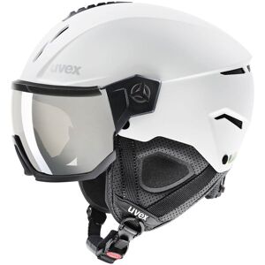Uvex Instinct Visor, Skihelm mit Visier, weiß Uvex Instinct Visor, Skihelm mit Visier, weiß