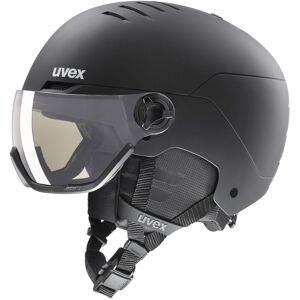 Uvex Wanted Visor Pro V, Skihelm mit Visier, schwarz Uvex Wanted Visor Pro V, Skihelm mit Visier, schwarz